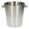 Glazen|Overige Keukenaccessoires*DILLE & KAMILLE Drankkoeler/ijsemmer, roestvrij staal, 3 liter