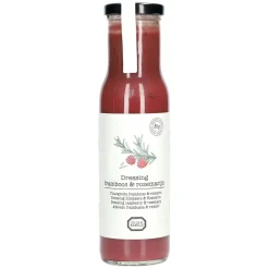 Dressings*DILLE & KAMILLE Dressing, biologisch, framboos/rozemarijn, 250 ml