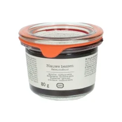 Confituur*DILLE & KAMILLE Extra-confituur, blauwe bessen, 80 gram