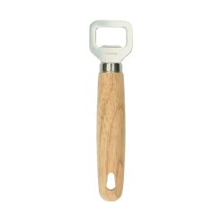 Overige Keukenaccessoires*DILLE & KAMILLE Flesopener, rubberhout en rvs