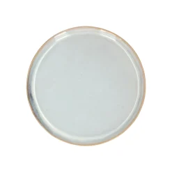 Dessert|Borden*DILLE & KAMILLE Gebaksbordje reactieve glazuur, steengoed, grijs, Ø 15 cm