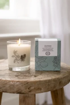 Warm Wonen|Tinten En Texturen*DILLE & KAMILLE Geurkaars, bergamot en ceder, 210 gram