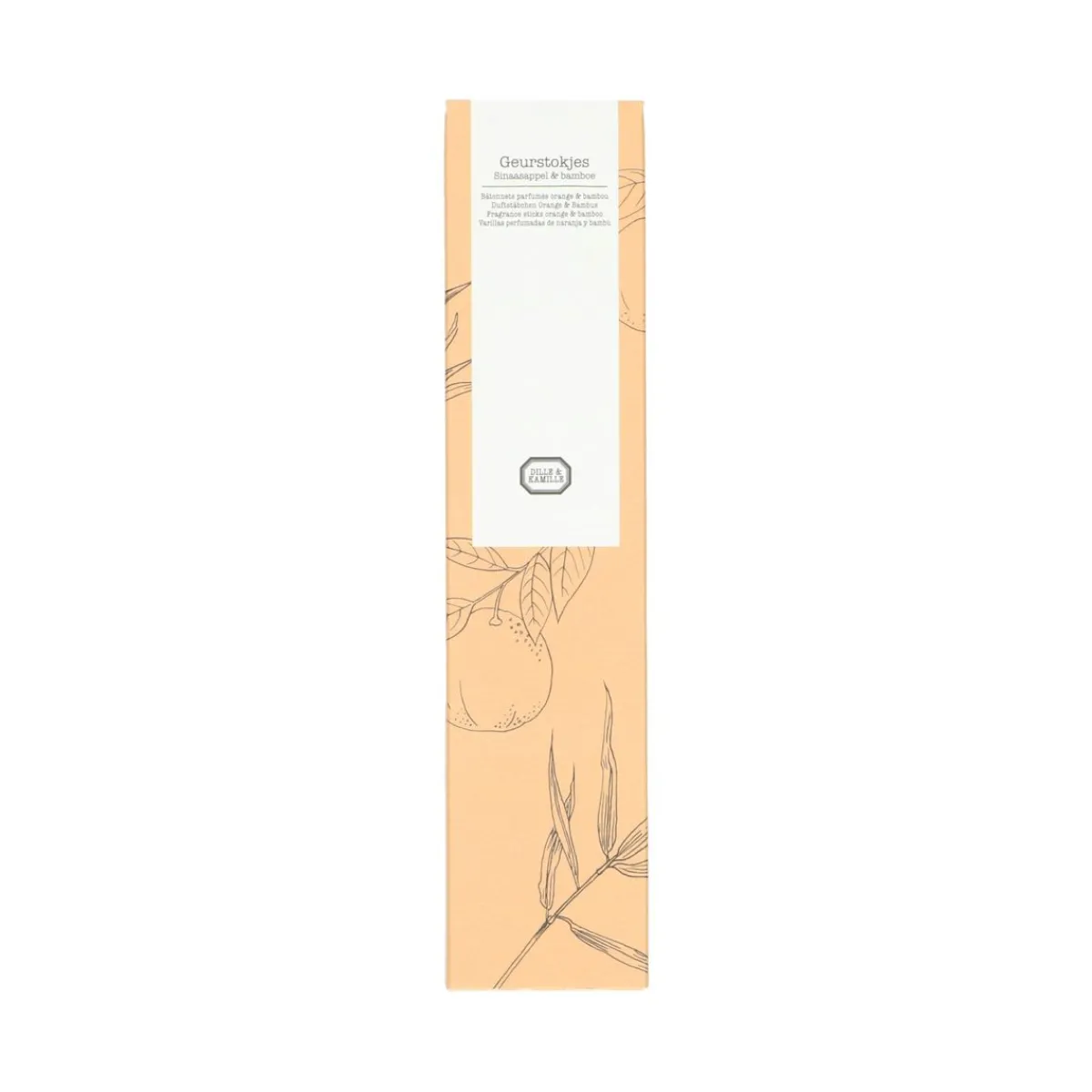 Warm Wonen|Herfst Decoratie*DILLE & KAMILLE Geurstokjes, sinaasappel en bamboe, 100 ml