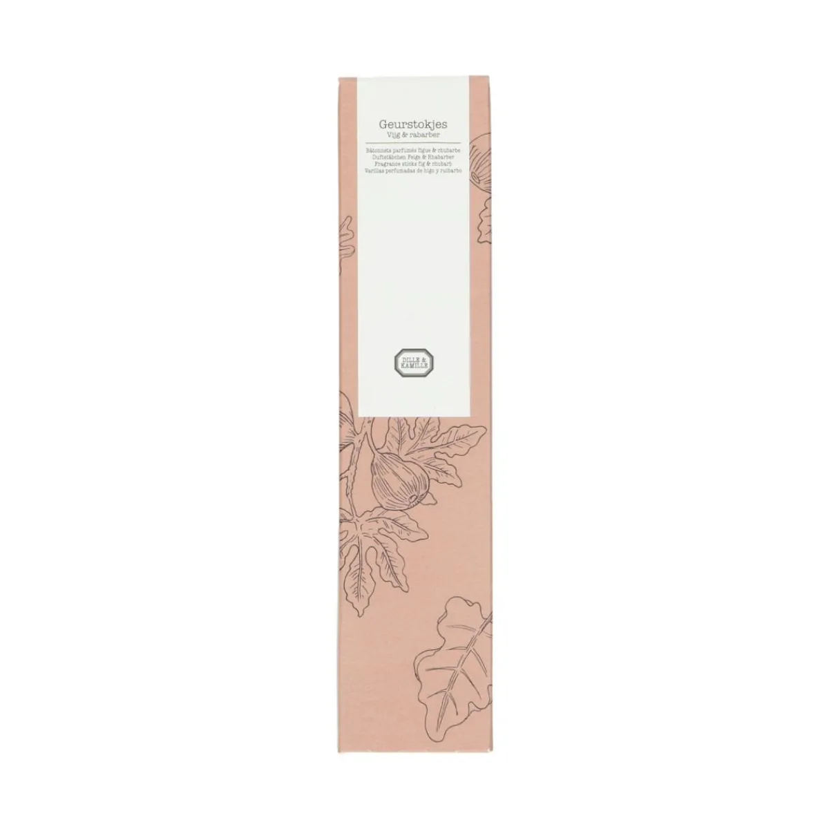 Geurstokjes*DILLE & KAMILLE Geurstokjes, vijg en rabarber, 100 ml