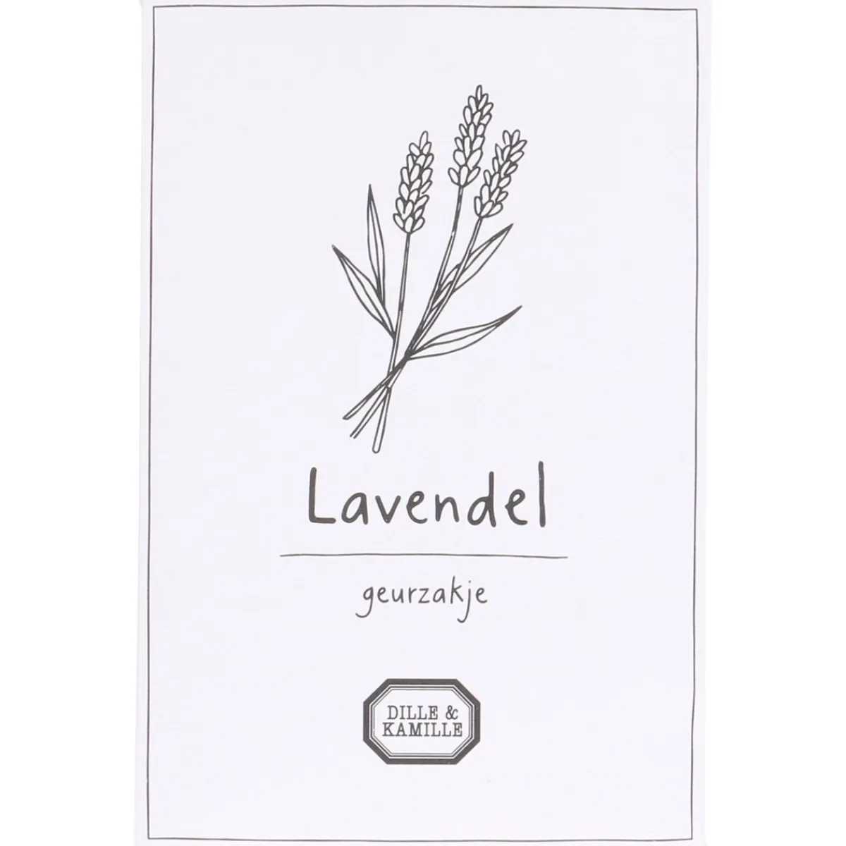 Geurzakjes*DILLE & KAMILLE Geurzakje, lavendel