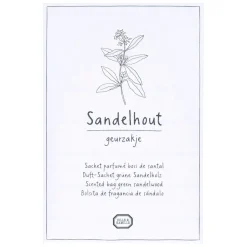 Geurzakjes*DILLE & KAMILLE Geurzakje, sandelhout