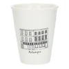 Bekers En Mokken*DILLE & KAMILLE Gevel mok, Antwerpen Vleminck, porselein, 200 ml