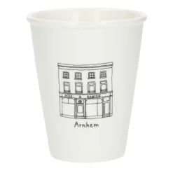 Bekers En Mokken*DILLE & KAMILLE Gevel mok, Arnhem, porselein, 200 ml