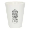 Bekers En Mokken*DILLE & KAMILLE Gevel mok, Brussel Grasmarkt, porselein, 200 ml
