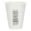 Bekers En Mokken*DILLE & KAMILLE Gevel mok, Brussel Jean Stas, porselein, 200 ml