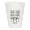 Bekers En Mokken*DILLE & KAMILLE Gevel mok, Gouda, porselein, 200 ml