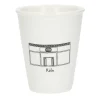 Bekers En Mokken*DILLE & KAMILLE Gevel mok, Keulen, porselein, 200 ml