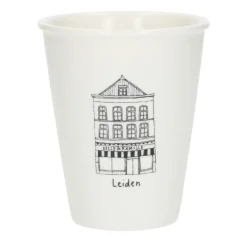 Bekers En Mokken*DILLE & KAMILLE Gevel mok, Leiden, porselein, 200 ml