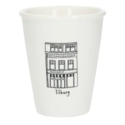 Bekers En Mokken*DILLE & KAMILLE Gevel mok, Tilburg, porselein, 200 ml