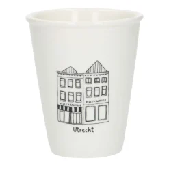 Bekers En Mokken*DILLE & KAMILLE Gevel mok, Utrecht, porselein, 200 ml
