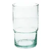 Glazen*DILLE & KAMILLE Glas, gerecycled glas, handgeblazen, 550 ml
