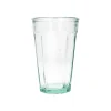 Glazen*DILLE & KAMILLE Glas met facetten, gerecycled glas, 500 ml