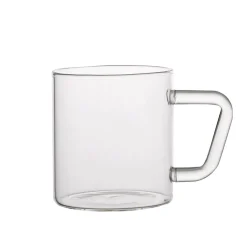 Theekopjes|Glazen*DILLE & KAMILLE Glas met oor, hittebestendig, 305 ml