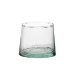 Glazen*DILLE & KAMILLE Glas, taps, gerecylced glas, handgeblazen, 180 ml