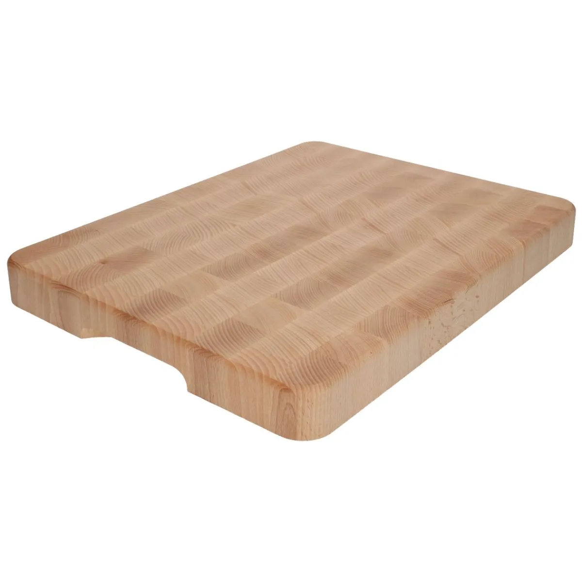 Snij- En Serveerplanken*DILLE & KAMILLE Hakblok, beukenhout, 45 x 30 x 4 cm