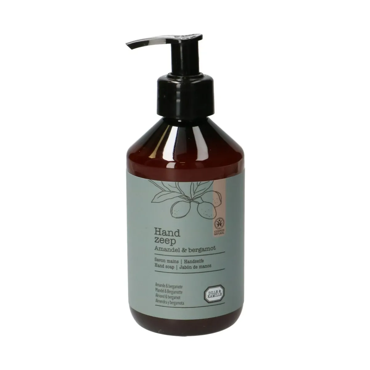 Zeeppompjes En Navulling|Handzeep*DILLE & KAMILLE Handzeep, amandel & bergamot, 300 ml