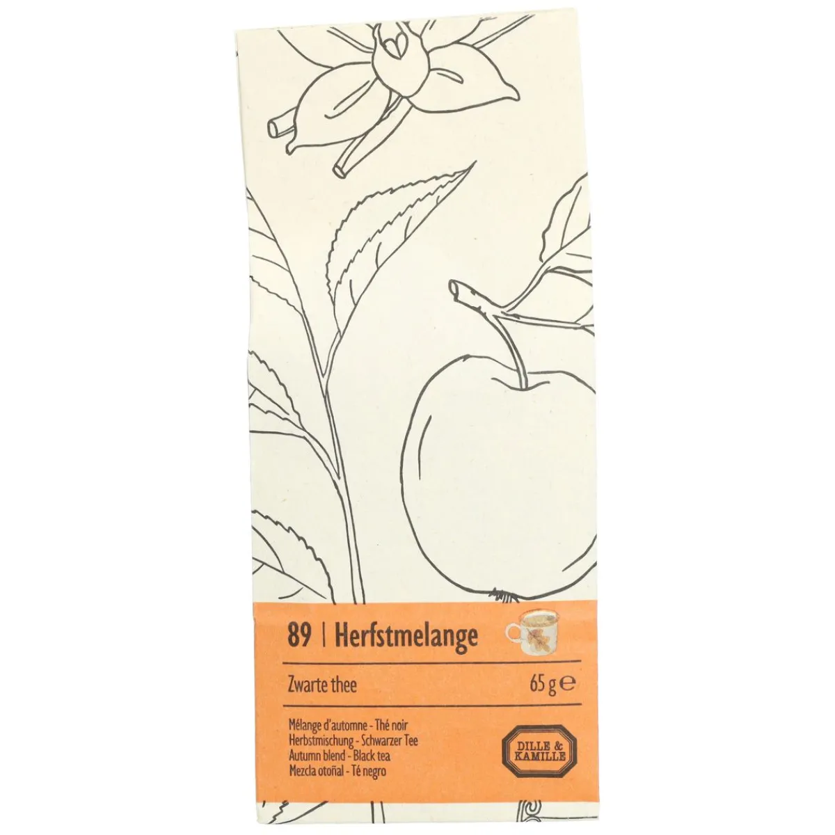 Pannen Vol Smaak|Thee*DILLE & KAMILLE Herfstmelange, Zwarte thee, 65 g