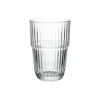 Glazen*DILLE & KAMILLE Hittebestendig glas, geribbeld, 330 ml
