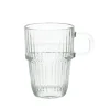 Glazen|Bekers En Mokken*DILLE & KAMILLE Hittebestendig glas met oor, geribbeld, 270 ml