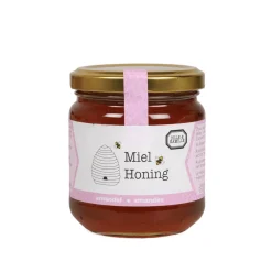Honing*DILLE & KAMILLE Honing, amandel, 250 gram