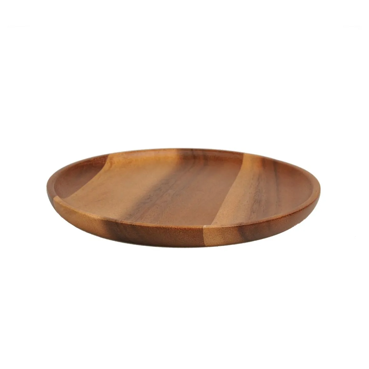 Tinten En Texturen|Herfst Decoratie*DILLE & KAMILLE Houten bord, acacia, Ø 20 cm