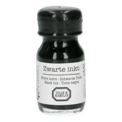 Diy|Schrijven & Tekenen*DILLE & KAMILLE Inkt, zwart, 10 ml