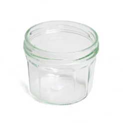 Inmaken & Wecken*DILLE & KAMILLE Inmaakpot met facetten, deksel apart verkrijgbaar, 240 ml