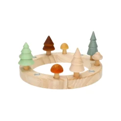 Tinten En Texturen|Herfst Decoratie*DILLE & KAMILLE Jaarring of adventskandelaar, hout