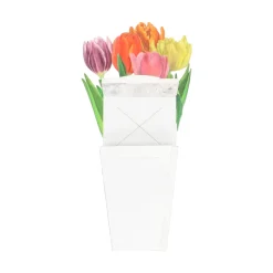 Kaarten|Kaarten*DILLE & KAMILLE Kaart 3D met envelop, tulpen