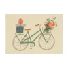 Kaarten|Verjaardagskaarten*DILLE & KAMILLE Kaart, fiets bloemen en cadeaus