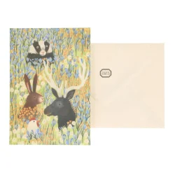 Kaarten|Kaarten*DILLE & KAMILLE Kaart, World Animal Protection, dieren in bloemen