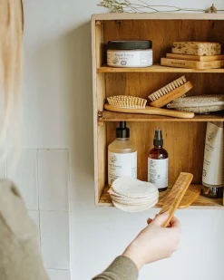 Haarverzorging|Badkameraccessoires*DILLE & KAMILLE Kam, grof, bamboe