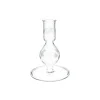 Kandelaars*DILLE & KAMILLE Kandelaar, glas, ster, 12,5 cm