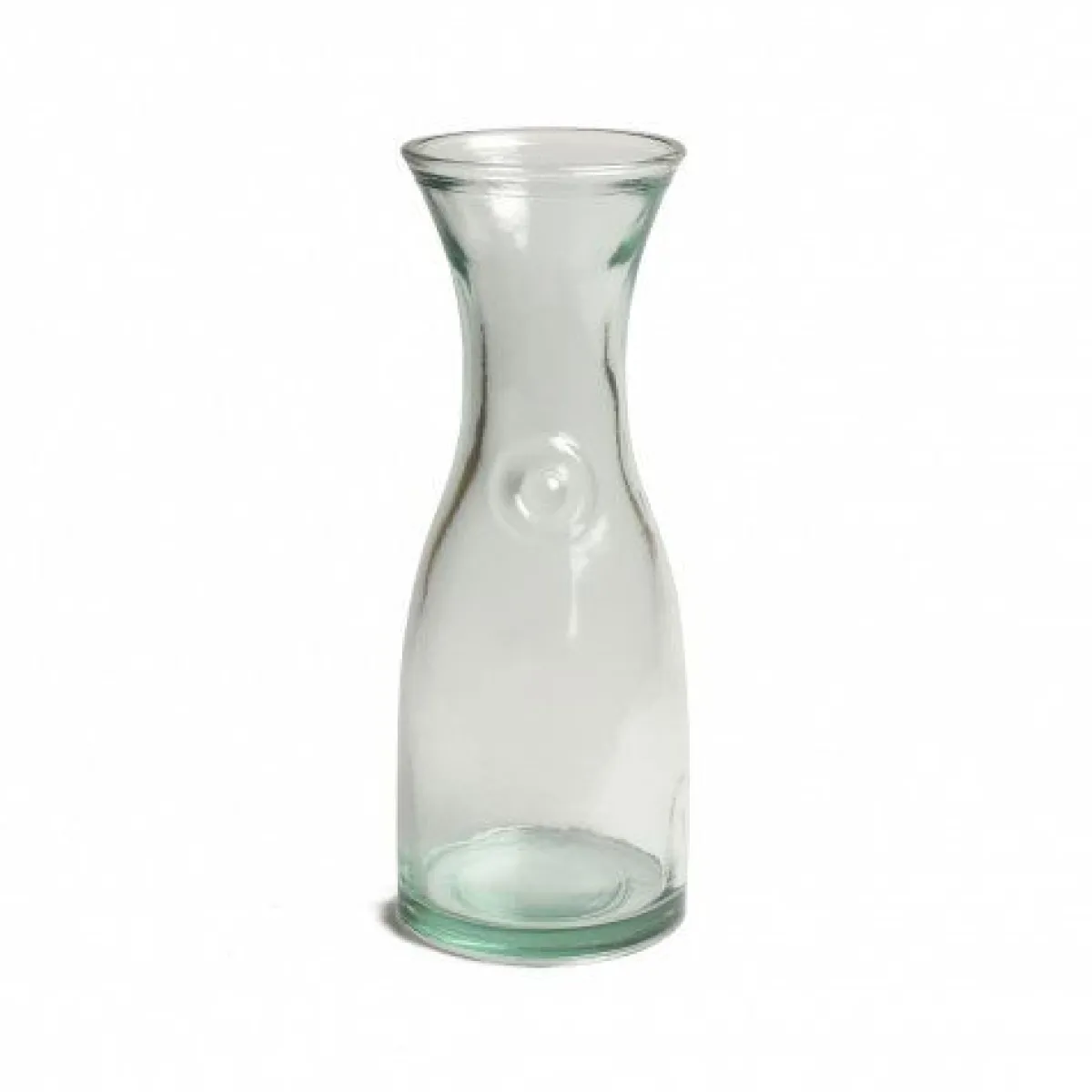 Glazen*DILLE & KAMILLE Karaf, groen gerecycled glas, 0,8 liter