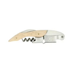Glazen|Overige Keukenaccessoires*DILLE & KAMILLE Kelnermes, rubberhout, rvs
