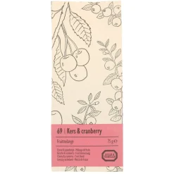 Thee*DILLE & KAMILLE Kers cranberry, Fruitmelange, 75 g