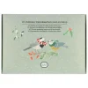 Kaarten*DILLE & KAMILLE Kerstkaart + envelop, dieren en bessentakjes, set van 10 in doos