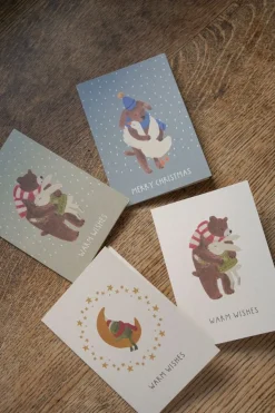 Kaarten*DILLE & KAMILLE Kerstkaart met envelop, knuffel