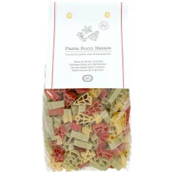 Pasta*DILLE & KAMILLE Kerstpasta, 'Buon natale', biologisch, 500 gram