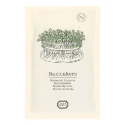 Groentekiemen|Zaaien*DILLE & KAMILLE Kiemgroente, biologisch, rucolakers, 30 g