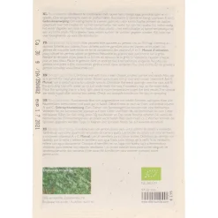 Groentekiemen|Zaaien*DILLE & KAMILLE Kiemgroente, biologisch, rucolakers, 30 g
