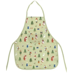 Keukenschorten*DILLE & KAMILLE Kinderschort, GOTS bio-katoen, winterbos