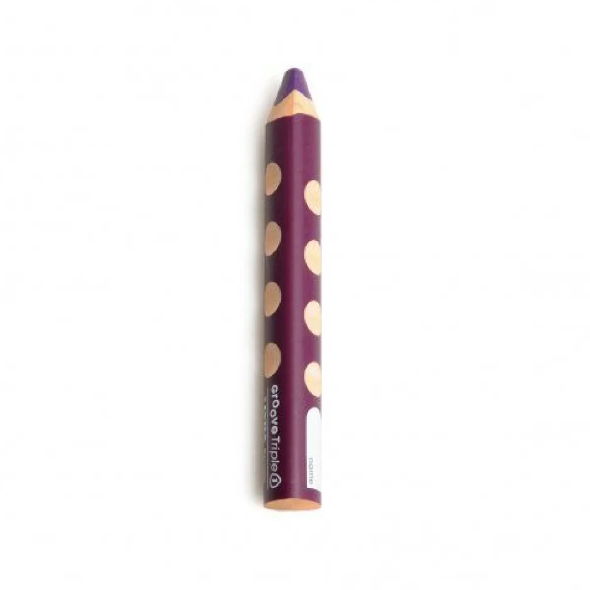 Schrijven & Tekenen|Knutselspullen*DILLE & KAMILLE Kleurpotlood 3 in 1, ergonomische grip, donkerpaars