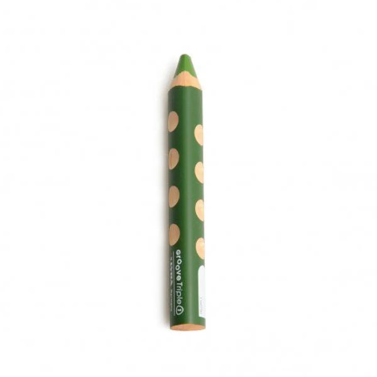 Schrijven & Tekenen|Knutselspullen*DILLE & KAMILLE Kleurpotlood 3 in 1, ergonomische grip, olijfgroen