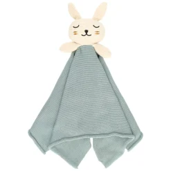 Poppen & Knuffels|Babyspeelgoed*DILLE & KAMILLE Knuffeldoek, GOTS katoen, gebreid, konijn